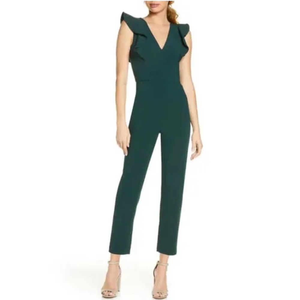 French Connection Women's Green jumpsuit
